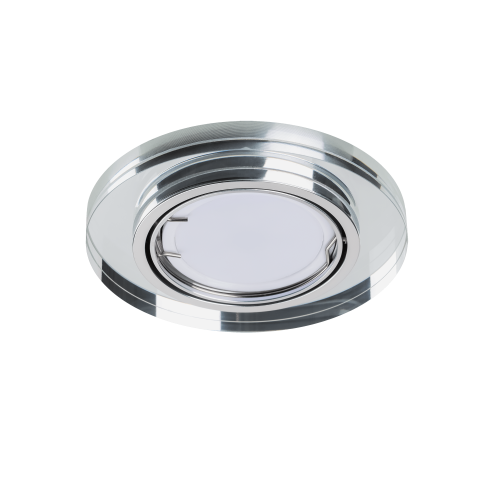 Светильник точечный встраиваемый декоративный под заменяемые галогенные или LED лампы Rifle 002514