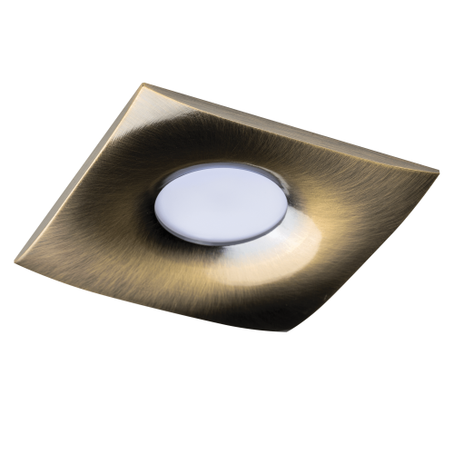 Светильник точечный встраиваемый декоративный под заменяемые галогенные или LED лампы Levigo 010031