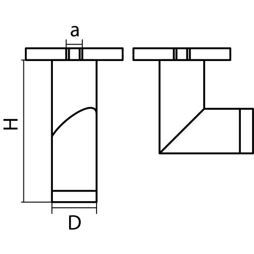 Светильник точечный накладной декоративный под заменяемые галогенные или LED лампы Illumo F 051016