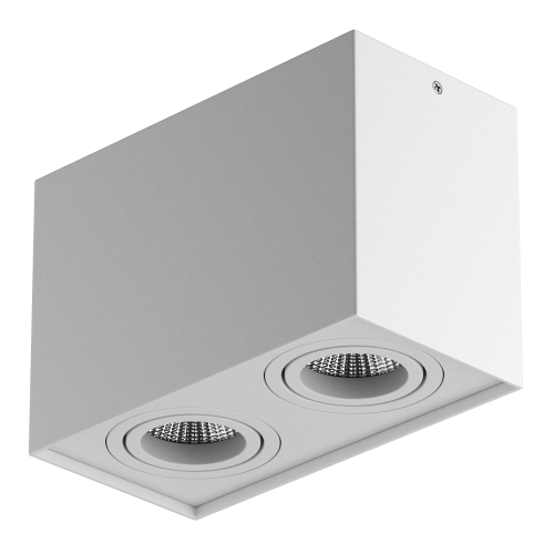 Светильник точечный накладной декоративный под заменяемые галогенные или LED лампы Rettango 052086