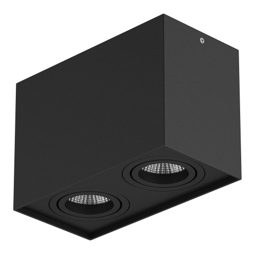 Светильник точечный накладной декоративный под заменяемые галогенные или LED лампы Rettango 052087