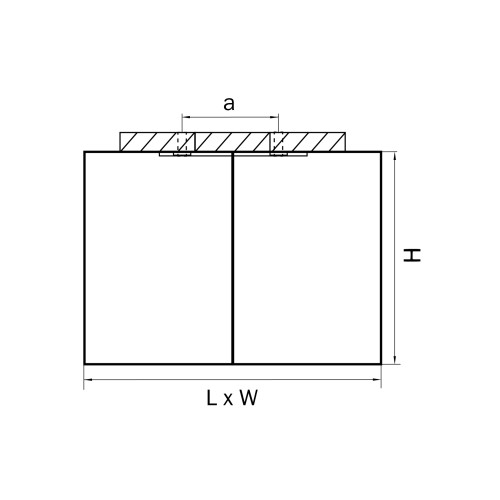 Светильник точечный накладной декоративный под заменяемые галогенные или LED лампы Rettango 052087