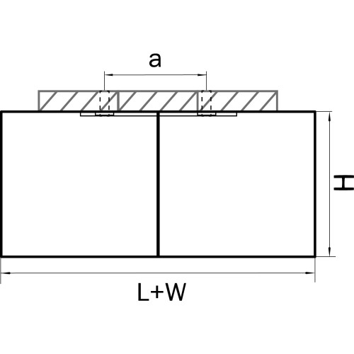 Светильник точечный накладной декоративный со встроенными светодиодами Monocco 052329