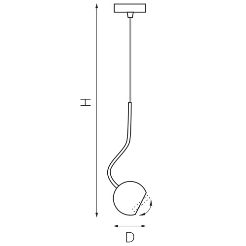 Светильник подвесной Fabi 110717