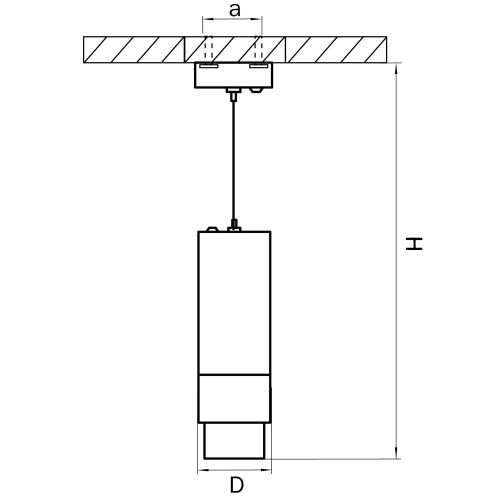 Светильник подвесной Fuoco 115046