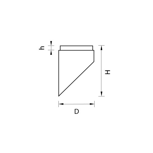 Насадка торцевая на светильник Rullo 201430