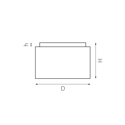 Насадка торцевая с рассеивателем на светильник Rullo 202481