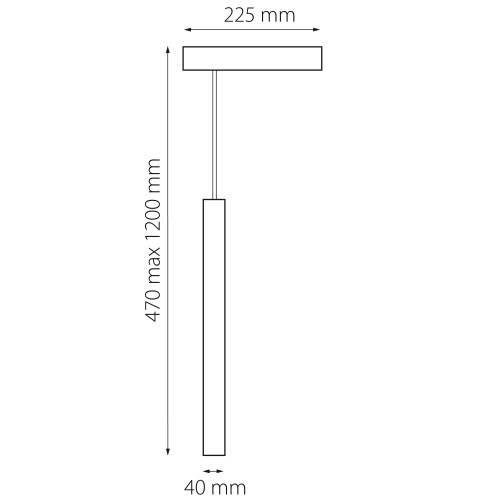 Светильник для трека PRO диммируемый APP Teta 205406