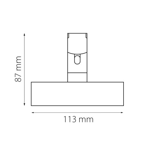 Светильник для трека Due DUE 207437