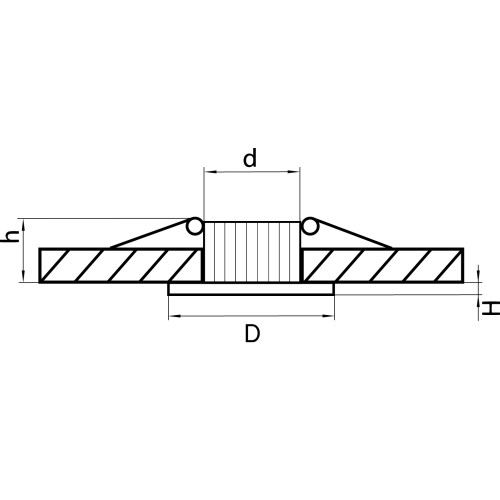 Светильник точечный встраиваемый декоративный со встроенными светодиодами Soffi 11 212416