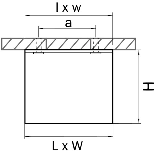 Светильник точечный накладной декоративный под заменяемые галогенные или LED лампы Monocco 212517