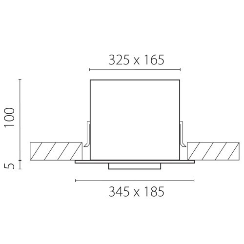 Светильник точечный встраиваемый декоративный под заменяемые галогенные или LED лампы Cardano 214128