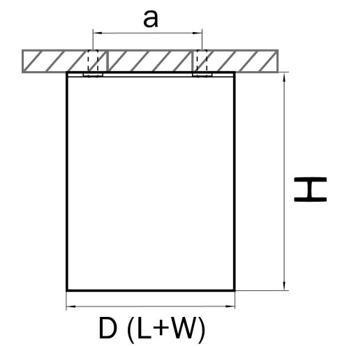 Светильник точечный накладной декоративный под заменяемые галогенные или LED лампы Ottico 214419