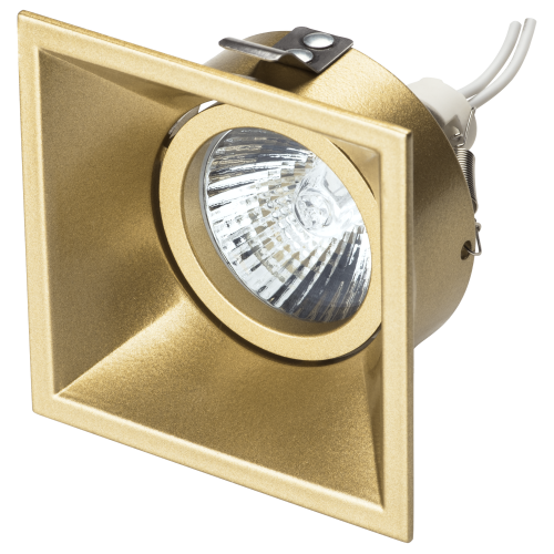 Светильник точечный встраиваемый декоративный под заменяемые галогенные или LED лампы Domino 214503