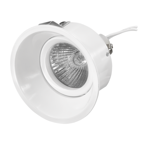 Светильник точечный встраиваемый декоративный под заменяемые галогенные или LED лампы Domino 214606