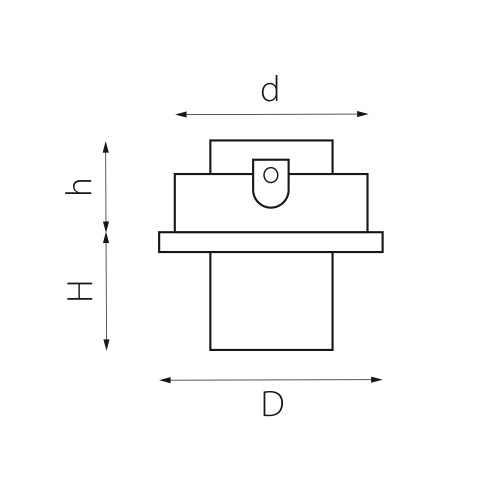 Светильник точечный встраиваемый декоративный со встроенными светодиодами Intero TUBO 217164