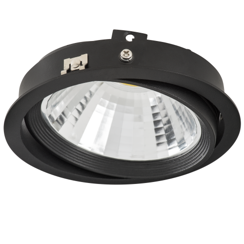 Светильник точечный встраиваемый декоративный под заменяемые галогенные или LED лампы Intero 111 217907