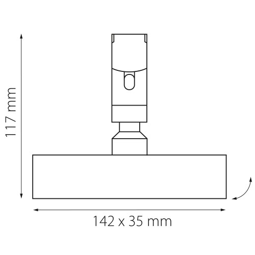 Светильник для трека Due DUE 267237