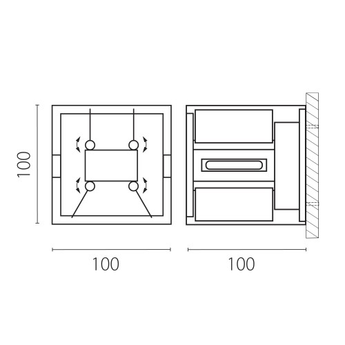 Светильник светодиодный уличный Dalla 340527
