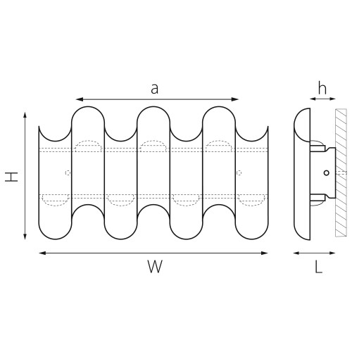 Светильник светодиодный уличный Bosso 341733