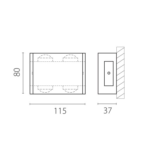 Светильник светодиодный уличный Gemma 343027