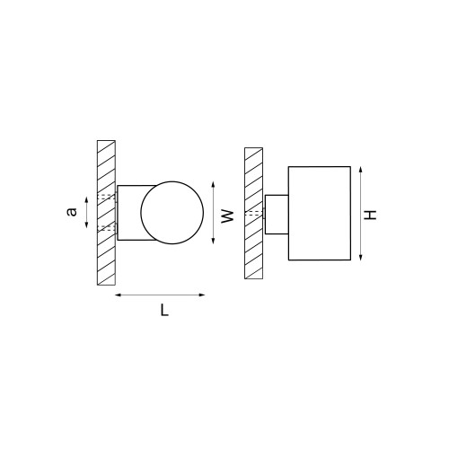 Светильник уличный настенный Paro 351617