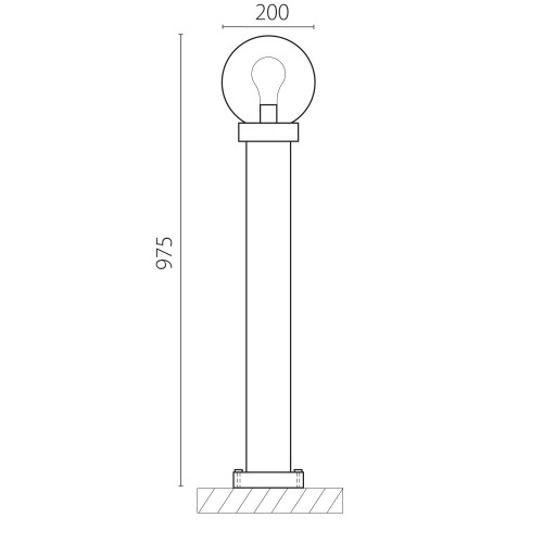 Светильник уличный Bolla 373710