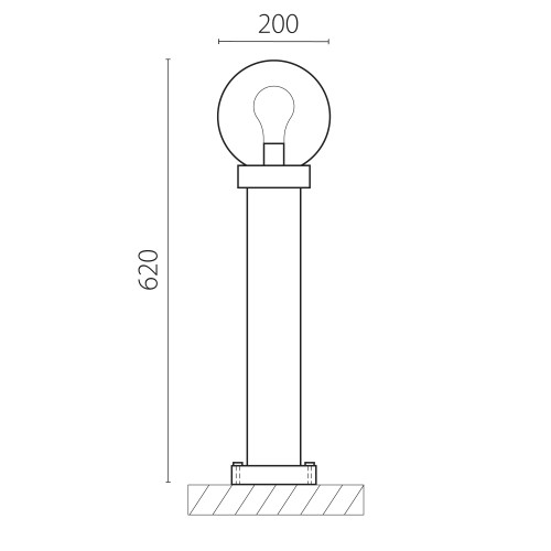 Светильник уличный Bolla 373910