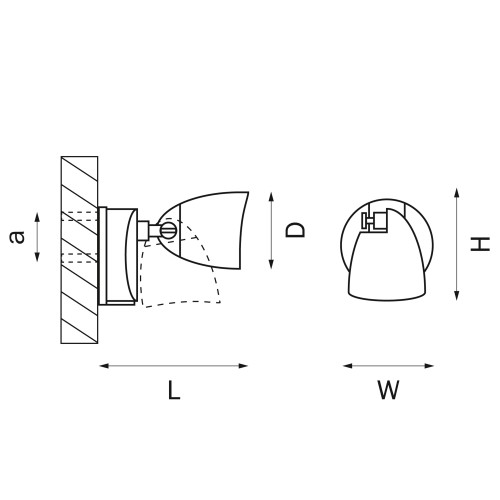 Светильник светодиодный уличный Diva 374137