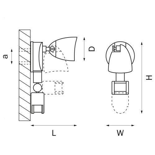 Светильник светодиодный уличный Diva 374337