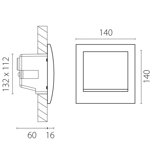 Светильник светодиодный уличный Estra 383674