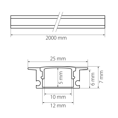 Профиль с прямоугольным рассеивателем  409529