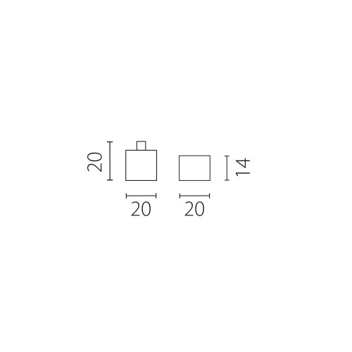 Комплект заглушек (2шт.) к силикон. профилю 4418хх д/LED ленты Profiled 441860