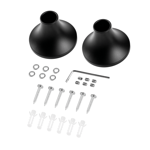 Боковые крепления (2 шт.) д/силикон. профиля-трубы D18 мм д/LED ленты Profiled 441890