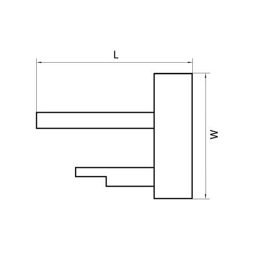 Заглушка концевая однофазная Barra 502166
