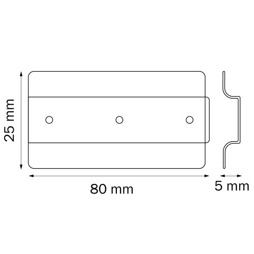 Планка соединительная к треку PRO Teta 505186