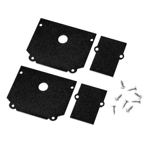 Комплект торцевых заглушек 2шт для 505427, 505437 в натяжной потолок Teta 505467