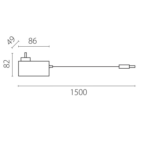 Блок питания 24V (в розетку) д/светильников Linea 48W Lightstar 506005