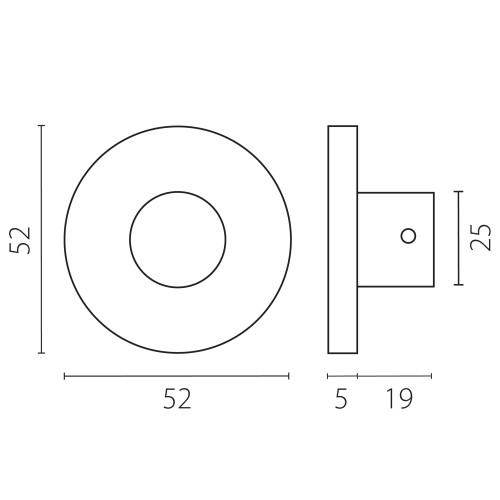 Пятка крепежа 5064х7 LINEA тип D Linea 506487