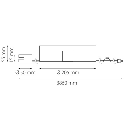 Мобильный блок питания (в розетку) 100W Nove 508157