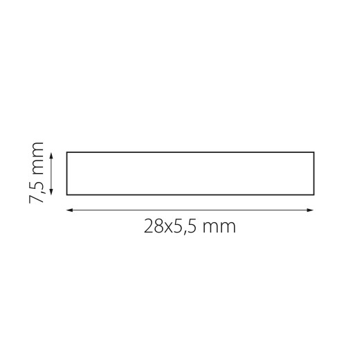 Заглушка для трека Nove 508167