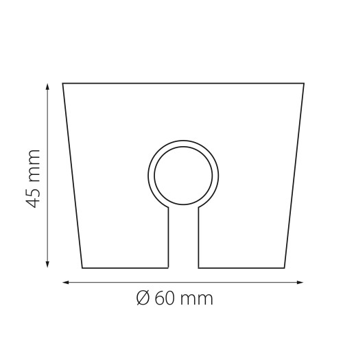 Крепление универсальное с возможностью натяжения трека Nove 508177