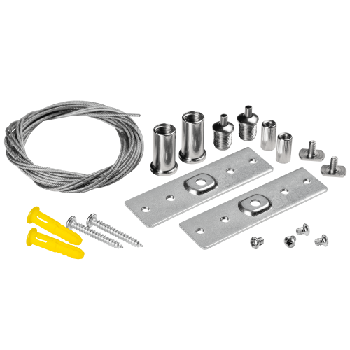 Комплект для подвесного монтажа накладных треков UNO (2 подвеса) Uno 509170