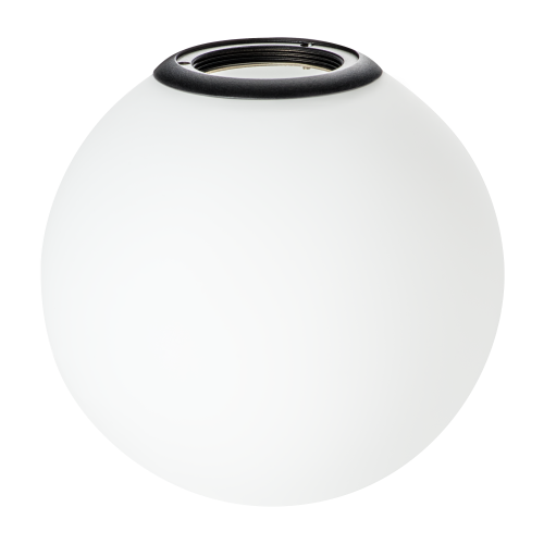 Плафон с черным металлическим кольцом для трека PRO Teta 595120