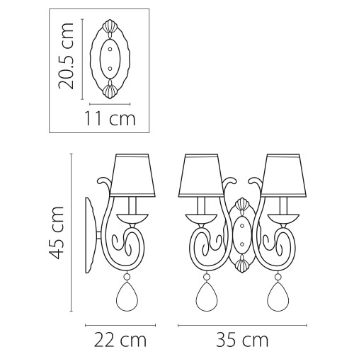 Бра Ricerco 693624