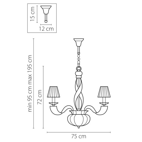Люстра подвесная Alveare 702102