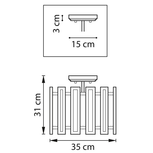 Люстра потолочная Agave 712044