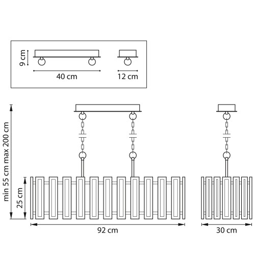 Люстра подвесная Agave 712164