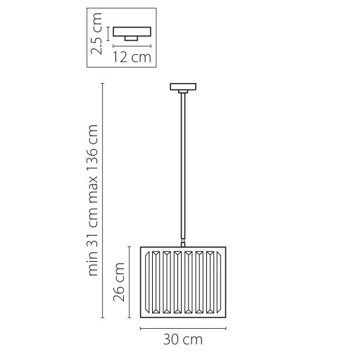Люстра потолочная Regolo 713037