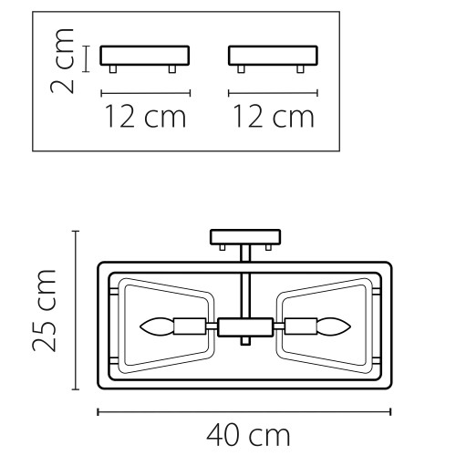 Люстра потолочная Regolo 713347